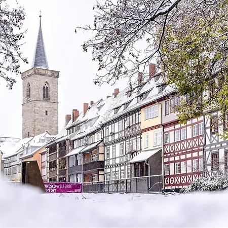 Apartment Am Luisenpark Erfurt Exterior photo